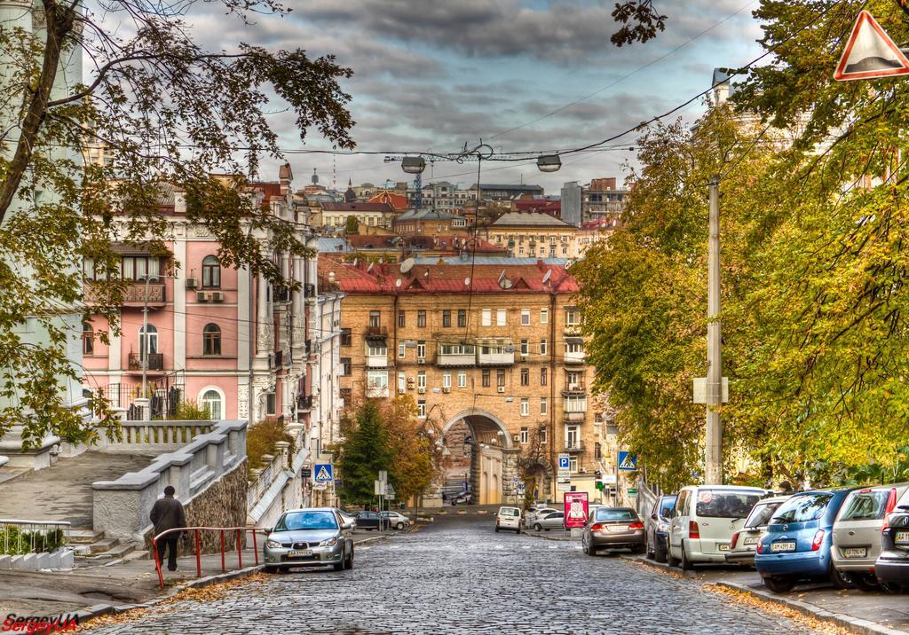 Two Bedroom Apartment On Liuteranska Street Kiew Exterior foto